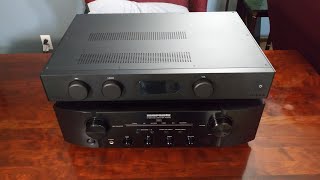 Battle of the Integrated amps  Marantz PM 8006 vs Audiolab 8300a Sound ImpressionsFeatures 😆 [upl. by Otipaga]