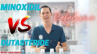 Tratamientos para CAÍDA DE CABELLO Alopecia  ¿CUÁL ES MEJOR ¿Minoxidil o Dutasteride 🤔 [upl. by Acinomal]