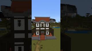 6 Japanische Häuser Bauideen in Minecraft  Asia Japan Häuser in Mc  LetsPlayKidz Map [upl. by Nazarius186]