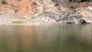 Birdsall Dam Remnant on North Fork American River [upl. by Colp]