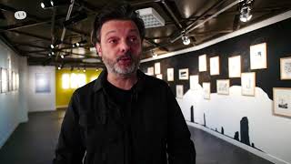 Exposition  Gilles Rochier Faut tenir le terrain au FIBD 2018 [upl. by Pagas]