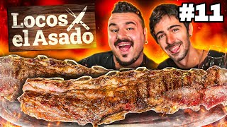 LOCOS X EL ASADO me INVITA a su RESTAURANTE FUEGOS999 ¡UN ESPECTÁCULO [upl. by Evelinn335]