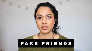 Fake Friends  Spoken Word Poetry [upl. by Enohpets]