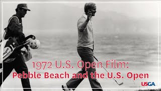 1972 US Open Film quotJack and Pebble Beachquot  Jack Nicklaus Lifts the Trophy at Pebble [upl. by Natiha]