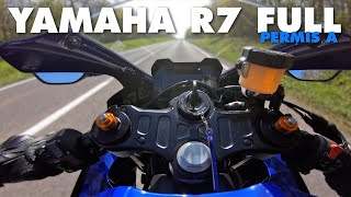 Yamaha R7  Pourquoi  Essai  Em0tik Motarde [upl. by Ellinehc593]