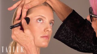 4 Easy Steps To Complete Contouring CHANEL Makeup Tutorial  Tatler Schools Guide [upl. by Anaujahs222]