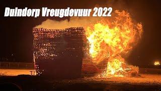 VREUGDEVUUR DUINDORP 2022 één dag eerder ontstoken [upl. by Vidal579]