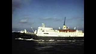 Hurtigruten 1988 in Super 8  Part 12  MS Nordstjernen [upl. by Ardried641]