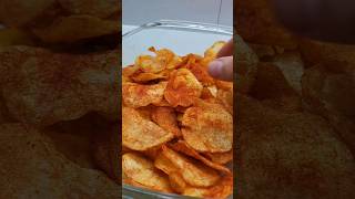 chipsy paprykowe chipsy chips snack snacks snackvideo snacksrecipe papryka pepper [upl. by Sirad195]