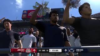 Ohio State vs Penn State SIM College football 25 [upl. by Dirk]