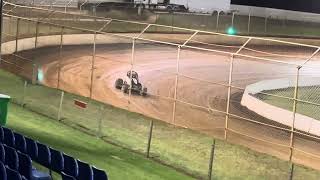 Wingless Sprints Practice Heat 2 Toowoomba 18102024 [upl. by Mihcaoj]