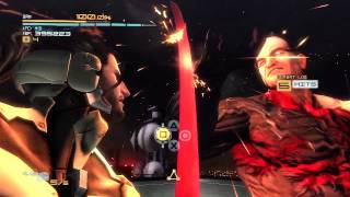 Metal Gear Rising Sam DLC Armstrong Boss Fight HD [upl. by Grounds20]