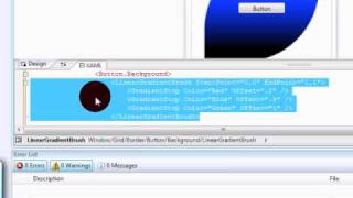 C wpf tutorial1 part 2 drop shadow and gradients [upl. by Kazmirci342]