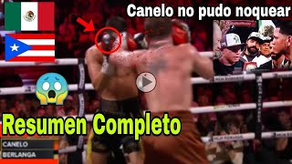 Resumen de la pelea Canelo vs Berlanga pelea completa Figth Canelo Álvarez vs Edgar Berlanga [upl. by Dett]