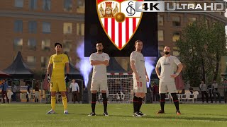 FIFA 23 Volta  Séville FC VS Villarréal CF Gameplay 4K [upl. by Sokim]