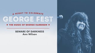 Ann Wilson Heart  Beware of Darkness Live at George Fest Official Live Video [upl. by Novah446]