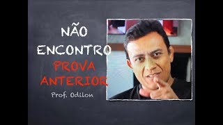 O que fazer quando não encontro provas anteriores do meu concurso [upl. by Rahr76]