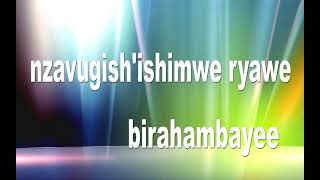 MUTIMA WANJYE SHIMA IMANA Lyricsby Elayo Choir ADEPR Lisiere [upl. by Veronica]