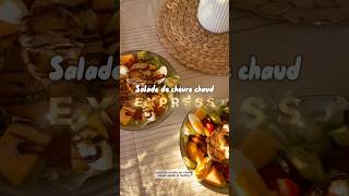 Recette salade de chèvre chaud  🥗 Une assiette complète et healthy à faire et refaire  🫶🏼 [upl. by Hans]