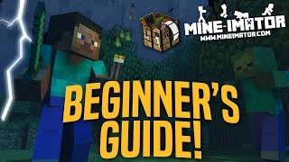 Mineimator Tutorial  How to use Mineimator 110  Part 1 [upl. by Tai]