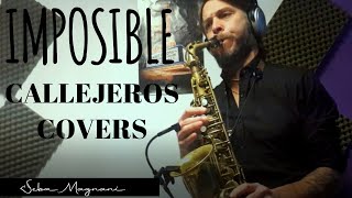 IMPOSIBLE  CALLEJEROS COVERS SAX SEBA MAGNANI [upl. by Annaitsirk]