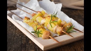 ARROSTICINI di pollo e patate idea di Arte in Cucina [upl. by Rawlinson]