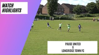 Pause United v Longridge Town FC  Match Highlights  Non League Football  Grassroots Football [upl. by Aseeral]