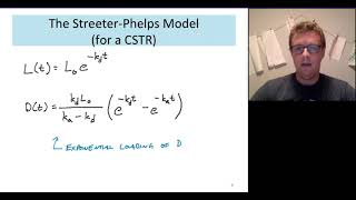 Lecture 21  Streeter Phelps [upl. by Persons]