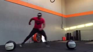 Lateral Skater Hops Plyometric [upl. by Holcomb100]