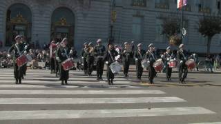 SFUSD Lowell Drum Corps Veterans Day Parade 2009 [upl. by Ketty]