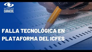 ICFES aplazó sesión de pruebas Saber Pro y TyT [upl. by Senalda]