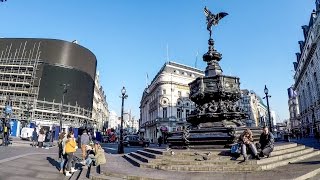 Walking in London From Covent Garden to Piccadilly Circus to Oxford Circus [upl. by Ayaladnot]