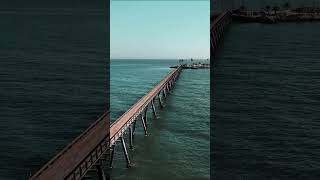 Rincon Peir  Carpinteria CA drone dronephotography travel ocean carpinteria [upl. by Hoover]