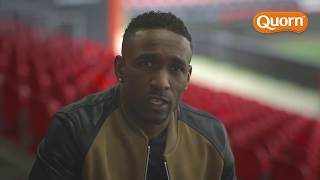 Quorn QampA With Jermain Defoe [upl. by Euhsoj]