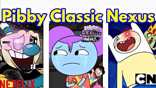 FNF Vs Pibby Classic Nexus  Gumball Finn Steven Universe FNFModPibby gameplay FC [upl. by Airalav]