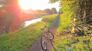 Bikeride  St Crispins Estate Upton Sixfields Rsvoir  Grand Union Canal amp LoopLine Railway Bridge [upl. by Briny]