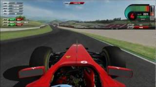 F1 Onboard Mugello DRS KERS Driver Virtual Eder Belone [upl. by Llenwad]