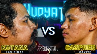 Motus Battle  KATANA vs CASPHER  Pedestal 3 Quarters [upl. by Yornoc]