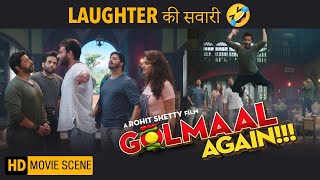 Ajay Shreyas Arshad Kunal amp Tusshar Move In Together  Golmaal Again  Movie Scene [upl. by Boyse448]