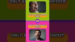 What would you choose  Episode 35 quiz wouldyourather game challenge [upl. by Eema788]