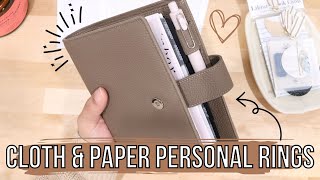 Cloth and Paper Personal Rings Planner [upl. by Cestar]