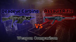 Deadeye Carbine VS Assault Rifle barotrauma weapon comparison [upl. by Siroval]