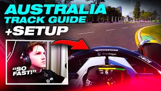 THIS is WHY YOU are SLOW at AUSTRALIA F1 23 SETUP  TRACK GUIDE [upl. by Beatrisa]