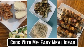 3 Easy Meal Ideas  Keto Friendly Meals  Cook With Me [upl. by Nylad]