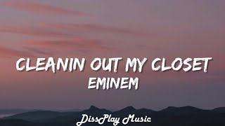 Eminem  Cleanin Out My Closet lyrics [upl. by Hutchings776]