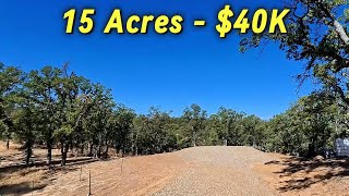 Acreage For Sale In California  Owner Carry Build Views [upl. by Thorin]