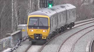 Trains at Stapleton Road 311218 [upl. by Hsemin]