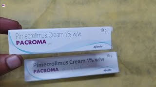 Pacroma Cream Pimecrolimus cream1 Pacroma cream for Atopic Dermatitis benifits and uses of Pacroma [upl. by Irrep397]