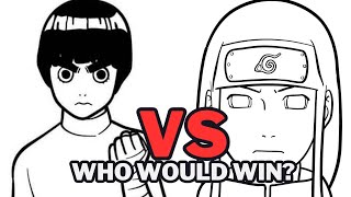 Why Neji Vs Rock Lee ISN’T CLOSE [upl. by Krutz]