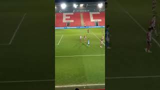 Birmingham disallowed goal v Exeter City St James Park [upl. by Betteann361]